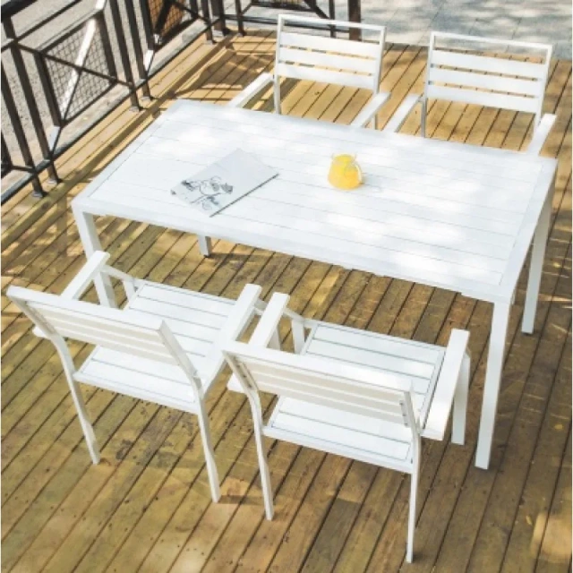 Outdoor Waterproof Rectangular Table and Chairs Set Patio Pool Seaside Leisure Table and Chairs,Outdoor Waterproof Rectangular Table and Chairs Set Patio Pool Seaside Leisure Table and Chairs,DAILY UP FURNITURE-The professional supplier of School Furniture, Office Furniture, Home Furnirure