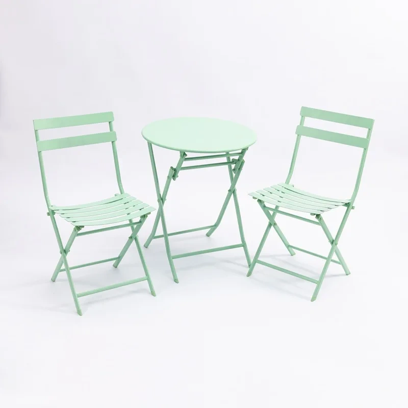 Leisure Table and Chair Set Iron Folding Outdoor Patio Small Tea Table and Chairs,Leisure Table and Chair Set Iron Folding Outdoor Patio Small Tea Table and Chairs,DAILY UP FURNITURE-The professional supplier of School Furniture, Office Furniture, Home Furnirure