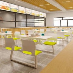 School Restaurant  chair Employee Cafeteria Dining Table and Chairs Cafeteria table and chair,School Restaurant  chair Employee Cafeteria Dining Table and Chairs Cafeteria table and chair,DAILY UP FURNITURE-The professional supplier of School Furniture, Office Furniture, Home Furnirure