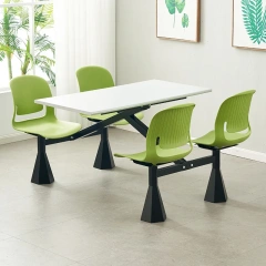 Modern Cafeteria table and chair Fast Food Table and Chair Combination School  Staff Dining Hall table and chair,Modern Cafeteria table and chair Fast Food Table and Chair Combination School  Staff Dining Hall table and chair,DAILY UP FURNITURE-The professional supplier of School Furniture, Office Furniture, Home Furnirure