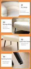 lamb velvet lazy sofa chair dresser cosmetic bench home chair,lamb velvet lazy sofa chair dresser cosmetic bench home chair,DAILY UP FURNITURE-The professional supplier of School Furniture, Office Furniture, Home Furnirure