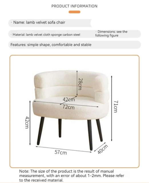 lamb velvet lazy sofa chair dresser cosmetic bench home chair,lamb velvet lazy sofa chair dresser cosmetic bench home chair,DAILY UP FURNITURE-The professional supplier of School Furniture, Office Furniture, Home Furnirure