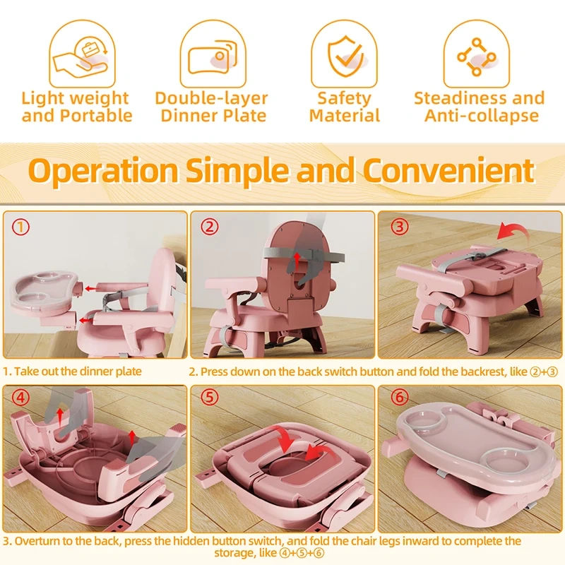 Infant Feeding Chair baby feeding chair 3-in-1 booster seat for baby,Infant Feeding Chair baby feeding chair 3-in-1 booster seat for baby,DAILY UP FURNITURE-The professional supplier of School Furniture, Office Furniture, Home Furnirure