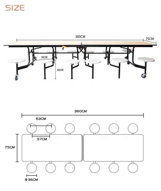 School Canteen table and chair set 12 Seats Rectangle Foldable  Dining Tables Wooden Cafeteria Canteen Table and Chair,School Canteen table and chair set 12 Seats Rectangle Foldable  Dining Tables Wooden Cafeteria Canteen Table and Chair,DAILY UP FURNITURE-The professional supplier of School Furniture, Office Furniture, Home Furnirure