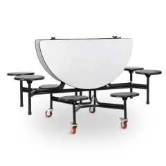 Canteen Table and chair sets School 8 Seat Round Dining Table Set Folding Dining Tables and Chairs School Cafeteria & Lunchroom Tables,Canteen Table and chair sets School 8 Seat Round Dining Table Set Folding Dining Tables and Chairs School Cafeteria & Lunchroom Tables,DAILY UP FURNITURE-The professional supplier of School Furniture, Office Furniture, Home Furnirure