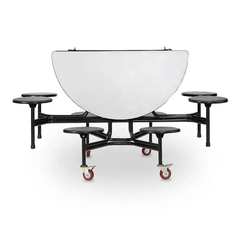 Canteen Table and chair sets School 8 Seat Round Dining Table Set Folding Dining Tables and Chairs School Cafeteria & Lunchroom Tables,Canteen Table and chair sets School 8 Seat Round Dining Table Set Folding Dining Tables and Chairs School Cafeteria & Lunchroom Tables,DAILY UP FURNITURE-The professional supplier of School Furniture, Office Furniture, Home Furnirure
