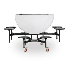 Canteen Table and chair sets School 8 Seat Round Dining Table Set Folding Dining Tables and Chairs School Cafeteria & Lunchroom Tables,Canteen Table and chair sets School 8 Seat Round Dining Table Set Folding Dining Tables and Chairs School Cafeteria & Lunchroom Tables,DAILY UP FURNITURE-The professional supplier of School Furniture, Office Furniture, Home Furnirure