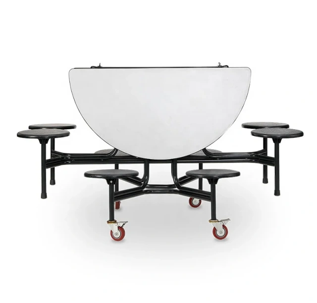 Canteen Table and chair sets School 8 Seat Round Dining Table Set Folding Dining Tables and Chairs School Cafeteria & Lunchroom Tables,Canteen Table and chair sets School 8 Seat Round Dining Table Set Folding Dining Tables and Chairs School Cafeteria & Lunchroom Tables,DAILY UP FURNITURE-The professional supplier of School Furniture, Office Furniture, Home Furnirure