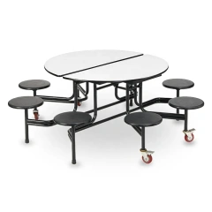 Canteen Table and chair sets School 8 Seat Round Dining Table Set Folding Dining Tables and Chairs School Cafeteria & Lunchroom Tables,Canteen Table and chair sets School 8 Seat Round Dining Table Set Folding Dining Tables and Chairs School Cafeteria & Lunchroom Tables,DAILY UP FURNITURE-The professional supplier of School Furniture, Office Furniture, Home Furnirure