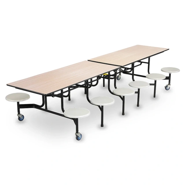 School Canteen table and chair set 12 Seats Rectangle Foldable  Dining Tables Wooden Cafeteria Canteen Table and Chair,School Canteen table and chair set 12 Seats Rectangle Foldable  Dining Tables Wooden Cafeteria Canteen Table and Chair,DAILY UP FURNITURE-The professional supplier of School Furniture, Office Furniture, Home Furnirure