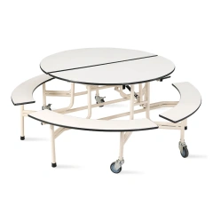 School Cafeteria & Lunchroom Tables Foldable Dining Table and Chair Round Dining Table Set  Staff Canteen Dining Table and chair,School Cafeteria & Lunchroom Tables Foldable Dining Table and Chair Round Dining Table Set  Staff Canteen Dining Table and chair,DAILY UP FURNITURE-The professional supplier of School Furniture, Office Furniture, Home Furnirure