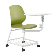 Ergonomic University Training Chair with Flip-Up Desk | Swivel Wheels & Durable PP Armrests for Classroom, Library, Lecture Halls,Ergonomic University Training Chair with Flip-Up Desk | Swivel Wheels & Durable PP Armrests for Classroom, Library, Lecture Halls,DAILY UP FURNITURE-The professional supplier of School Furniture, Office Furniture, Home Furnirure