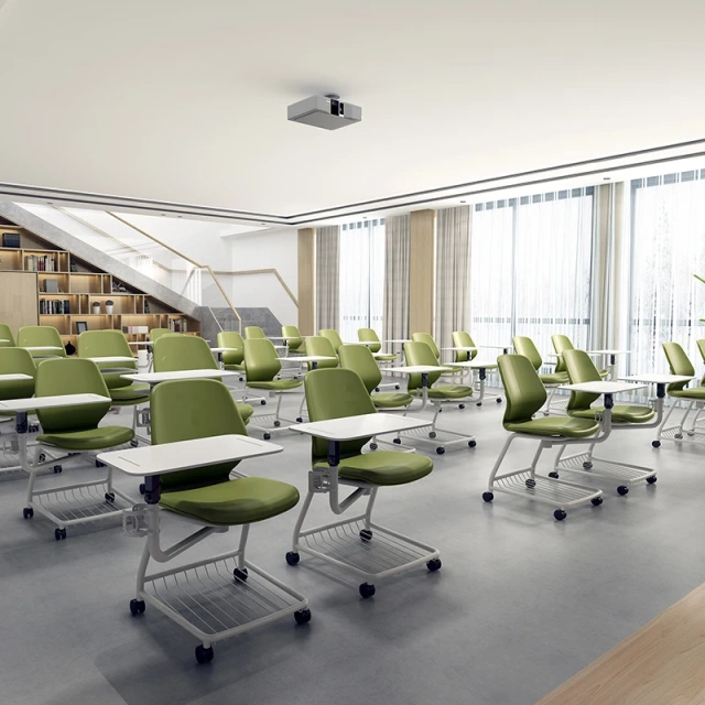 Ergonomic University Training Chair with Flip-Up Desk | Swivel Wheels & Durable PP Armrests for Classroom, Library, Lecture Halls,Ergonomic University Training Chair with Flip-Up Desk | Swivel Wheels & Durable PP Armrests for Classroom, Library, Lecture Halls,DAILY UP FURNITURE-The professional supplier of School Furniture, Office Furniture, Home Furnirure