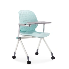 Easy Moving Wheels High School College Student Plastic Foldable Training Chair With Writing Tablet,Easy Moving Wheels High School College Student Plastic Foldable Training Chair With Writing Tablet,DAILY UP FURNITURE-The professional supplier of School Furniture, Office Furniture, Home Furnirure