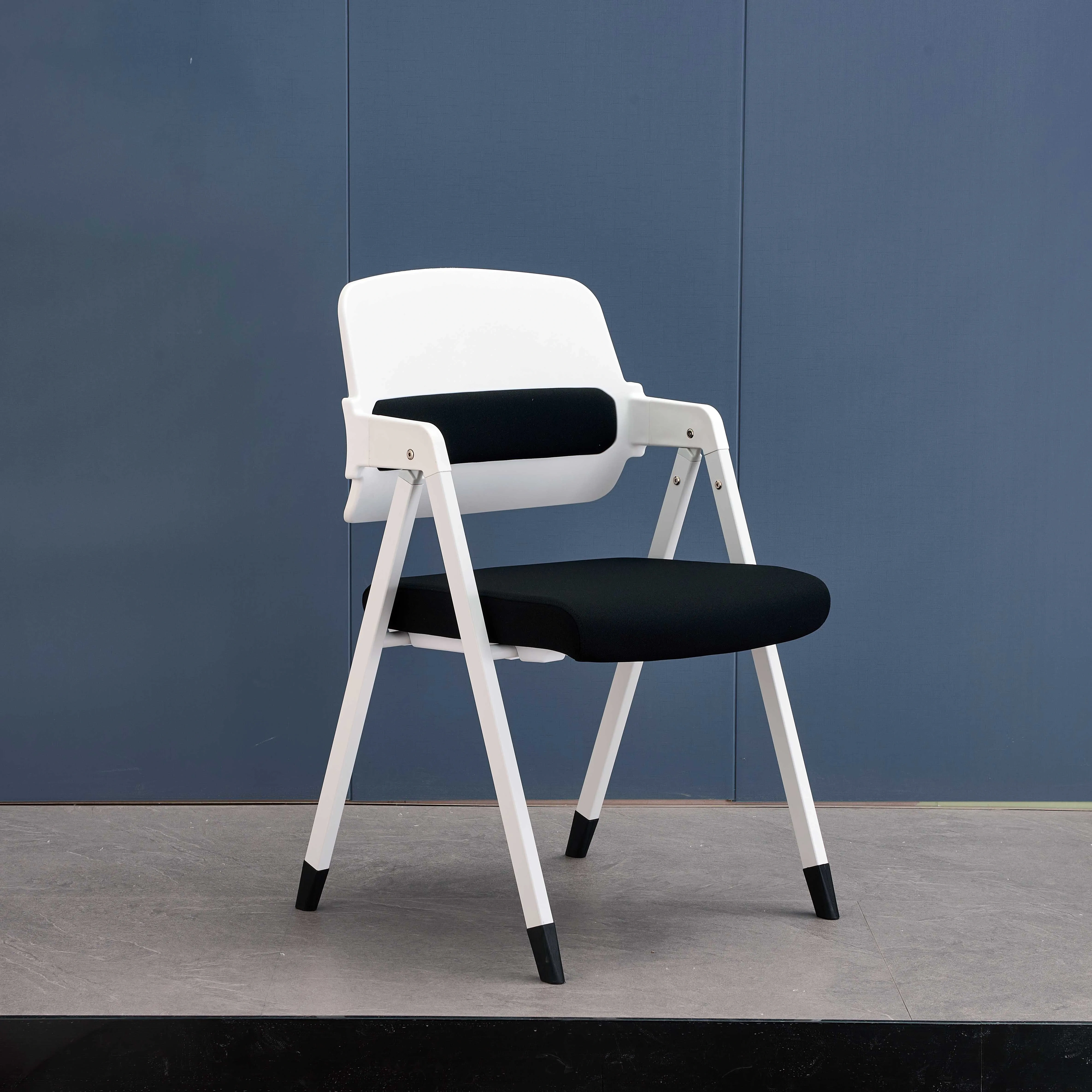 Heavy-Duty Foldable Training Chair - Metal Frame with Ergonomic Plastic Backrest & Breathable Fabric Seat for School/Office,Heavy-Duty Foldable Training Chair - Metal Frame with Ergonomic Plastic Backrest & Breathable Fabric Seat for School/Office,DAILY UP FURNITURE-The professional supplier of School Furniture, Office Furniture, Home Furnirure