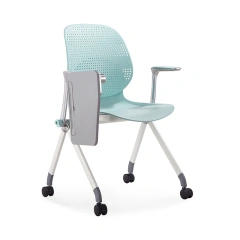 Easy Moving Wheels High School College Student Plastic Foldable Training Chair With Writing Tablet,Easy Moving Wheels High School College Student Plastic Foldable Training Chair With Writing Tablet,DAILY UP FURNITURE-The professional supplier of School Furniture, Office Furniture, Home Furnirure