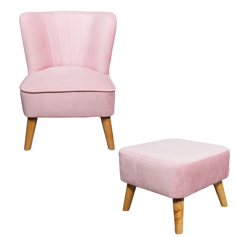Kids Wooden Frame Lazy chair with Stool Set  Bedroom Lovely baby Chair,Kids Wooden Frame Lazy chair with Stool Set  Bedroom Lovely baby Chair,DAILY UP FURNITURE-The professional supplier of School Furniture, Office Furniture, Home Furnirure