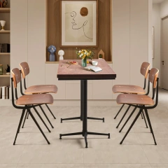 Modern Wind Iron Dining Chair Hotel Restaurant Leisure Bar Simple Creative Design Waterproof Easy-to-Clean Restaurant Furniture,Modern Wind Iron Dining Chair Hotel Restaurant Leisure Bar Simple Creative Design Waterproof Easy-to-Clean Restaurant Furniture,DAILY UP FURNITURE-The professional supplier of School Furniture, Office Furniture, Home Furnirure