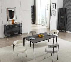 Custom Cafe Metal Dine Modern Dining Room Furniture Velvet Fabric Dining Chairs,Custom Cafe Metal Dine Modern Dining Room Furniture Velvet Fabric Dining Chairs,DAILY UP FURNITURE-The professional supplier of School Furniture, Office Furniture, Home Furnirure