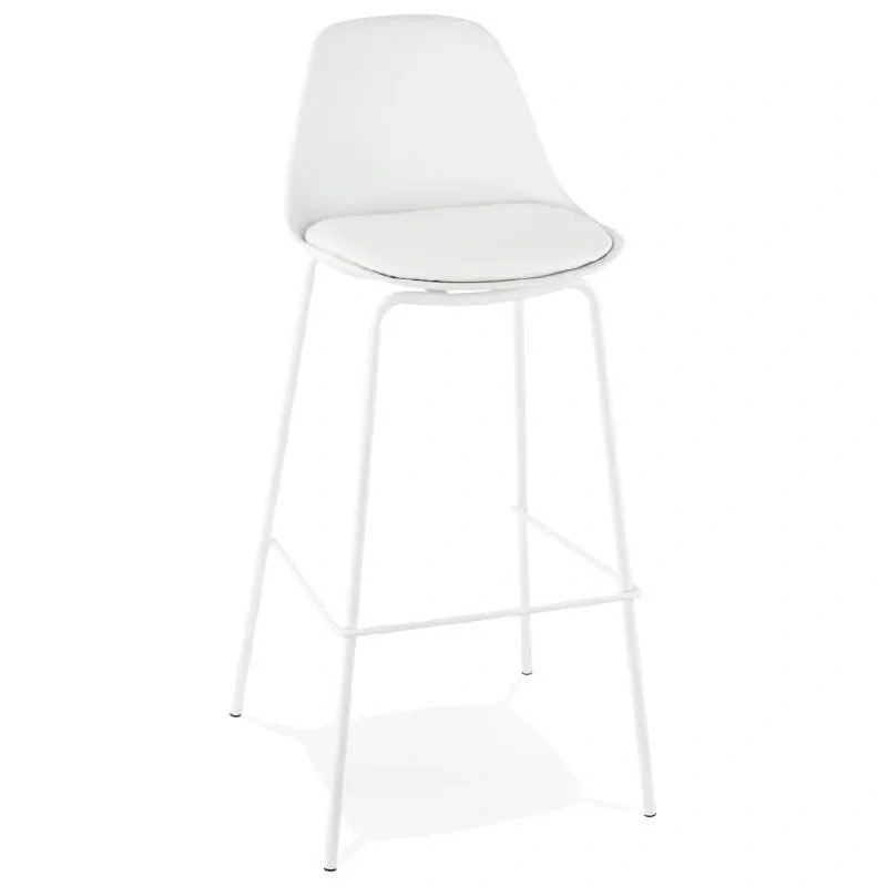 Rustic counter height white pp bar chair with leather cushion,Rustic counter height white pp bar chair with leather cushion,DAILY UP FURNITURE-The professional supplier of School Furniture, Office Furniture, Home Furnirure