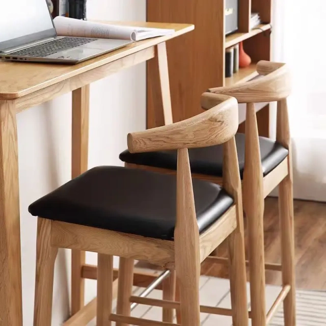 Solid Wood Natural Color bar Stool Antique Nordic Minimalist Backrest High Leg Dining Chair Fabric Seating bar Chair,Solid Wood Natural Color bar Stool Antique Nordic Minimalist Backrest High Leg Dining Chair Fabric Seating bar Chair,DAILY UP FURNITURE-The professional supplier of School Furniture, Office Furniture, Home Furnirure