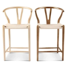 Factory Supplies High Cane Dining Chair Solid Wood Wishbone Bar Stools High Quality Rattan Bar Stool for Cafe Shop,Factory Supplies High Cane Dining Chair Solid Wood Wishbone Bar Stools High Quality Rattan Bar Stool for Cafe Shop,DAILY UP FURNITURE-The professional supplier of School Furniture, Office Furniture, Home Furnirure