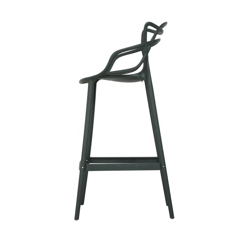 Nordic Counter Height Armrest Black Polypropylene Plastic bar Stool,Nordic Counter Height Armrest Black Polypropylene Plastic bar Stool,DAILY UP FURNITURE-The professional supplier of School Furniture, Office Furniture, Home Furnirure