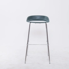 Customized Cheap Metal Sillas Para bar High Chair Plastic Green bar Stool with Chrome Legs,Customized Cheap Metal Sillas Para bar High Chair Plastic Green bar Stool with Chrome Legs,DAILY UP FURNITURE-The professional supplier of School Furniture, Office Furniture, Home Furnirure