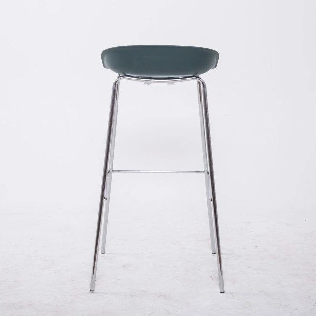 Customized Cheap Metal Sillas Para bar High Chair Plastic Green bar Stool with Chrome Legs,Customized Cheap Metal Sillas Para bar High Chair Plastic Green bar Stool with Chrome Legs,DAILY UP FURNITURE-The professional supplier of School Furniture, Office Furniture, Home Furnirure
