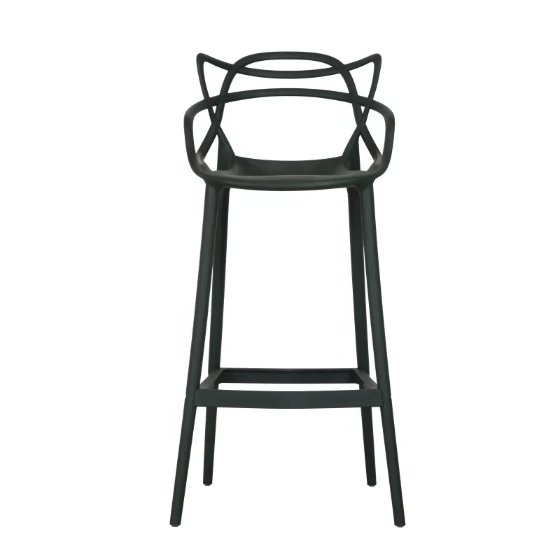 Nordic Counter Height Armrest Black Polypropylene Plastic bar Stool,Nordic Counter Height Armrest Black Polypropylene Plastic bar Stool,DAILY UP FURNITURE-The professional supplier of School Furniture, Office Furniture, Home Furnirure