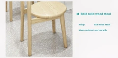 Modern Simple Bar Stool with High Legs Chair Solid Wood High Chair for bar or Coffee Shop Use bar Furniture,Modern Simple Bar Stool with High Legs Chair Solid Wood High Chair for bar or Coffee Shop Use bar Furniture,DAILY UP FURNITURE-The professional supplier of School Furniture, Office Furniture, Home Furnirure