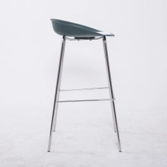 Customized Cheap Metal Sillas Para bar High Chair Plastic Green bar Stool with Chrome Legs,Customized Cheap Metal Sillas Para bar High Chair Plastic Green bar Stool with Chrome Legs,DAILY UP FURNITURE-The professional supplier of School Furniture, Office Furniture, Home Furnirure