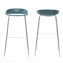 Customized Cheap Metal Sillas Para bar High Chair Plastic Green bar Stool with Chrome Legs,Customized Cheap Metal Sillas Para bar High Chair Plastic Green bar Stool with Chrome Legs,DAILY UP FURNITURE-The professional supplier of School Furniture, Office Furniture, Home Furnirure