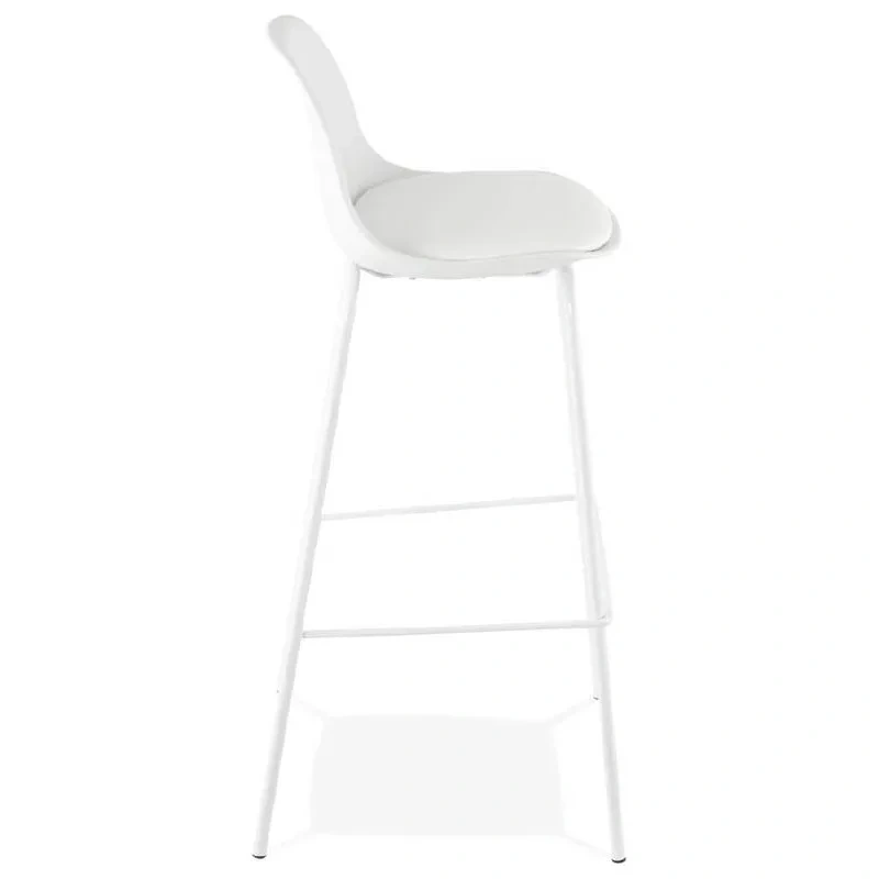 Rustic counter height white pp bar chair with leather cushion,Rustic counter height white pp bar chair with leather cushion,DAILY UP FURNITURE-The professional supplier of School Furniture, Office Furniture, Home Furnirure