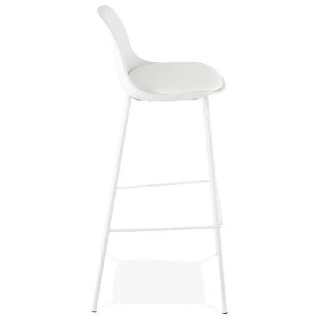 Rustic counter height white pp bar chair with leather cushion,Rustic counter height white pp bar chair with leather cushion,DAILY UP FURNITURE-The professional supplier of School Furniture, Office Furniture, Home Furnirure