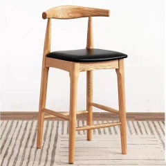 Solid Wood Natural Color bar Stool Antique Nordic Minimalist Backrest High Leg Dining Chair Fabric Seating bar Chair,Solid Wood Natural Color bar Stool Antique Nordic Minimalist Backrest High Leg Dining Chair Fabric Seating bar Chair,DAILY UP FURNITURE-The professional supplier of School Furniture, Office Furniture, Home Furnirure
