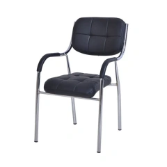 Modern High Quality Ergonomic Office Chair with Comfortable Leather Padded Cushions High-Back Computer Armchair Chrome Frame,Modern High Quality Ergonomic Office Chair with Comfortable Leather Padded Cushions High-Back Computer Armchair Chrome Frame,DAILY UP FURNITURE-The professional supplier of School Furniture, Office Furniture, Home Furnirure