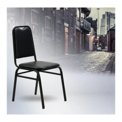 High Quality Modern Black Metal Frame Thick Padded Stackable Banquet Dining Chair,High Quality Modern Black Metal Frame Thick Padded Stackable Banquet Dining Chair,DAILY UP FURNITURE-The professional supplier of School Furniture, Office Furniture, Home Furnirure