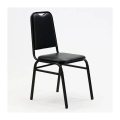 High Quality Modern Black Metal Frame Thick Padded Stackable Banquet Dining Chair,High Quality Modern Black Metal Frame Thick Padded Stackable Banquet Dining Chair,DAILY UP FURNITURE-The professional supplier of School Furniture, Office Furniture, Home Furnirure
