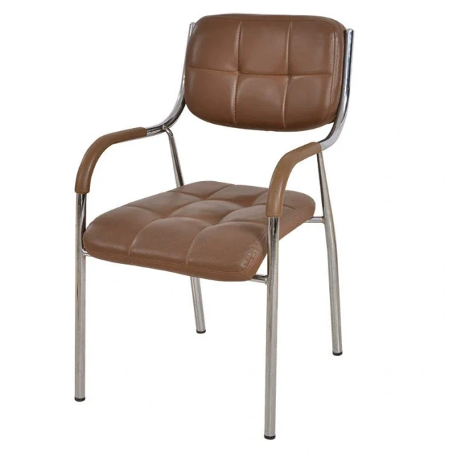 Modern High Quality Ergonomic Office Chair with Comfortable Leather Padded Cushions High-Back Computer Armchair Chrome Frame,Modern High Quality Ergonomic Office Chair with Comfortable Leather Padded Cushions High-Back Computer Armchair Chrome Frame,DAILY UP FURNITURE-The professional supplier of School Furniture, Office Furniture, Home Furnirure