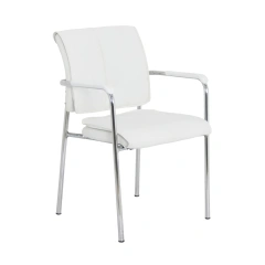 2026 New Arrival Pivotont White Leather Executive Visitor Chairs,2026 New Arrival Pivotont White Leather Executive Visitor Chairs,DAILY UP FURNITURE-The professional supplier of School Furniture, Office Furniture, Home Furnirure