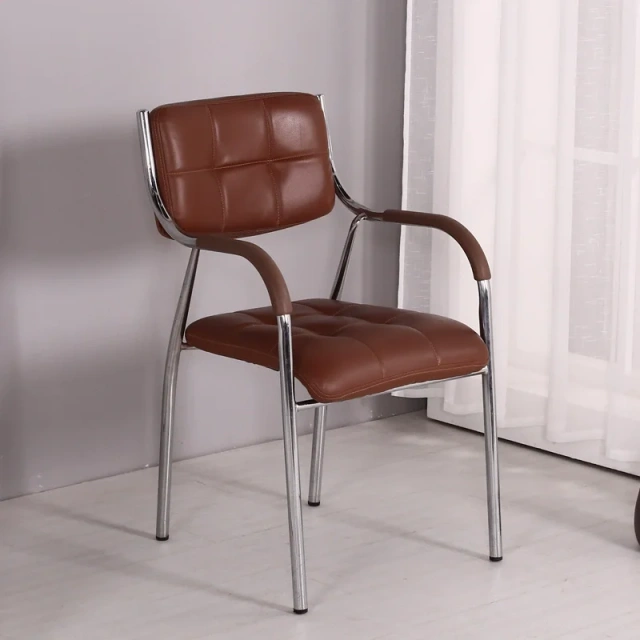 Modern High Quality Ergonomic Office Chair with Comfortable Leather Padded Cushions High-Back Computer Armchair Chrome Frame,Modern High Quality Ergonomic Office Chair with Comfortable Leather Padded Cushions High-Back Computer Armchair Chrome Frame,DAILY UP FURNITURE-The professional supplier of School Furniture, Office Furniture, Home Furnirure