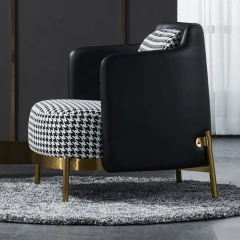 Italian Modern Vintage Comfortable Lazy Sofa Small Relaxing Chair Single Person Houndstooth Luxury Sofa Chair,Italian Modern Vintage Comfortable Lazy Sofa Small Relaxing Chair Single Person Houndstooth Luxury Sofa Chair,DAILY UP FURNITURE-The professional supplier of School Furniture, Office Furniture, Home Furnirure