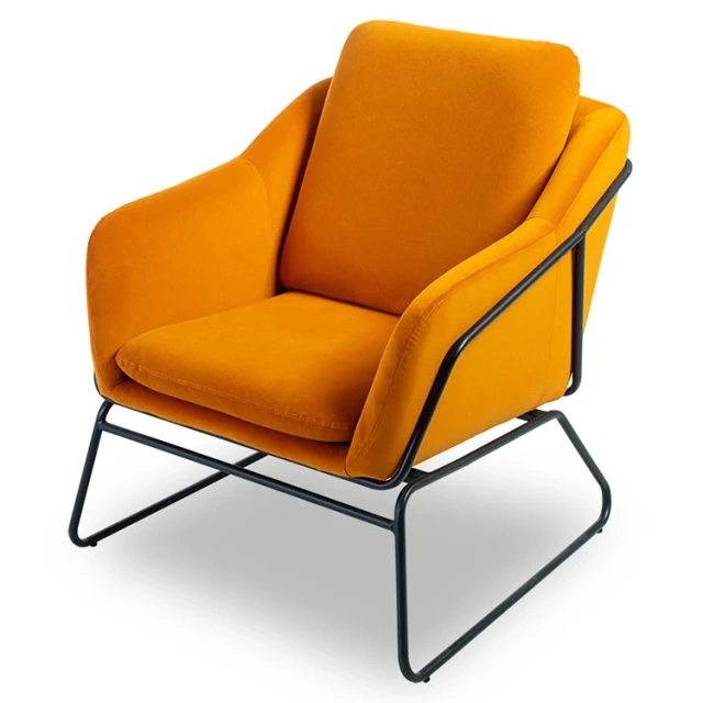 Modern Leisure Chair Cheap Arm Design Fabric Yellow Color Accent Chair Living Room,Modern Leisure Chair Cheap Arm Design Fabric Yellow Color Accent Chair Living Room,DAILY UP FURNITURE-The professional supplier of School Furniture, Office Furniture, Home Furnirure