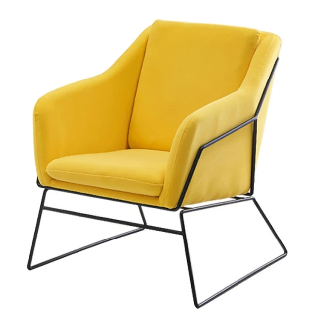 Modern Leisure Chair Cheap Arm Design Fabric Yellow Color Accent Chair Living Room,Modern Leisure Chair Cheap Arm Design Fabric Yellow Color Accent Chair Living Room,DAILY UP FURNITURE-The professional supplier of School Furniture, Office Furniture, Home Furnirure