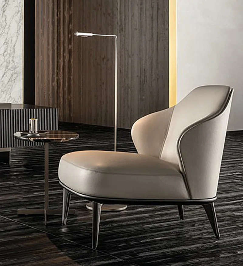 Hotel Chair Sofa Leather Chair Single High Back Nordic Leisure Recliner,Hotel Chair Sofa Leather Chair Single High Back Nordic Leisure Recliner,DAILY UP FURNITURE-The professional supplier of School Furniture, Office Furniture, Home Furnirure