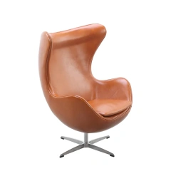 Custom Designer Revolving Single Egg Chair for Study Room Lounge Balcony Dining and Outdoor Made of Leather,Custom Designer Revolving Single Egg Chair for Study Room Lounge Balcony Dining and Outdoor Made of Leather,DAILY UP FURNITURE-The professional supplier of School Furniture, Office Furniture, Home Furnirure