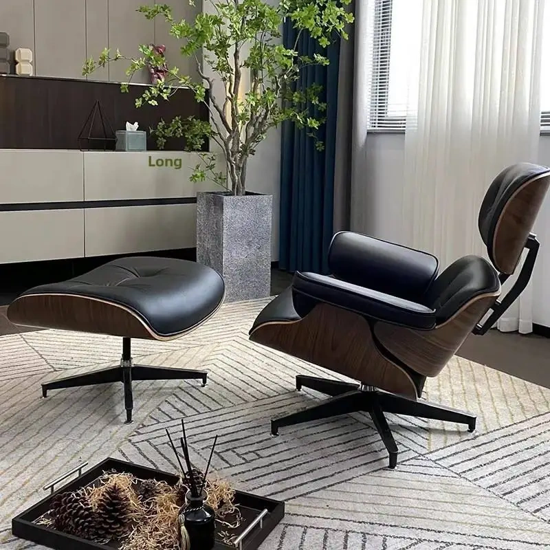 Modern Solid Wood Recliner Chair Genuine Leather Lounge Armchair Living Room Hotel Office Adjustable Backrest Ash Leisure Retro,Modern Solid Wood Recliner Chair Genuine Leather Lounge Armchair Living Room Hotel Office Adjustable Backrest Ash Leisure Retro,DAILY UP FURNITURE-The professional supplier of School Furniture, Office Furniture, Home Furnirure