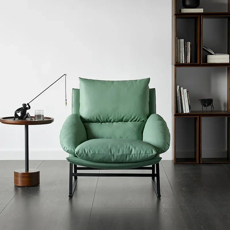 Luxury Single Seat Recliner Chair with Metal Legs Modern Design Comfortable Leisure Lounge for Living Room Hotel or Villa,Luxury Single Seat Recliner Chair with Metal Legs Modern Design Comfortable Leisure Lounge for Living Room Hotel or Villa,DAILY UP FURNITURE-The professional supplier of School Furniture, Office Furniture, Home Furnirure