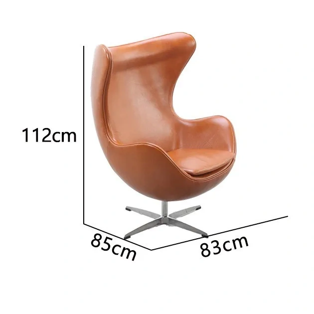 Custom Designer Revolving Single Egg Chair for Study Room Lounge Balcony Dining and Outdoor Made of Leather,Custom Designer Revolving Single Egg Chair for Study Room Lounge Balcony Dining and Outdoor Made of Leather,DAILY UP FURNITURE-The professional supplier of School Furniture, Office Furniture, Home Furnirure